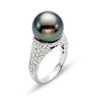 pavé cocktail ring