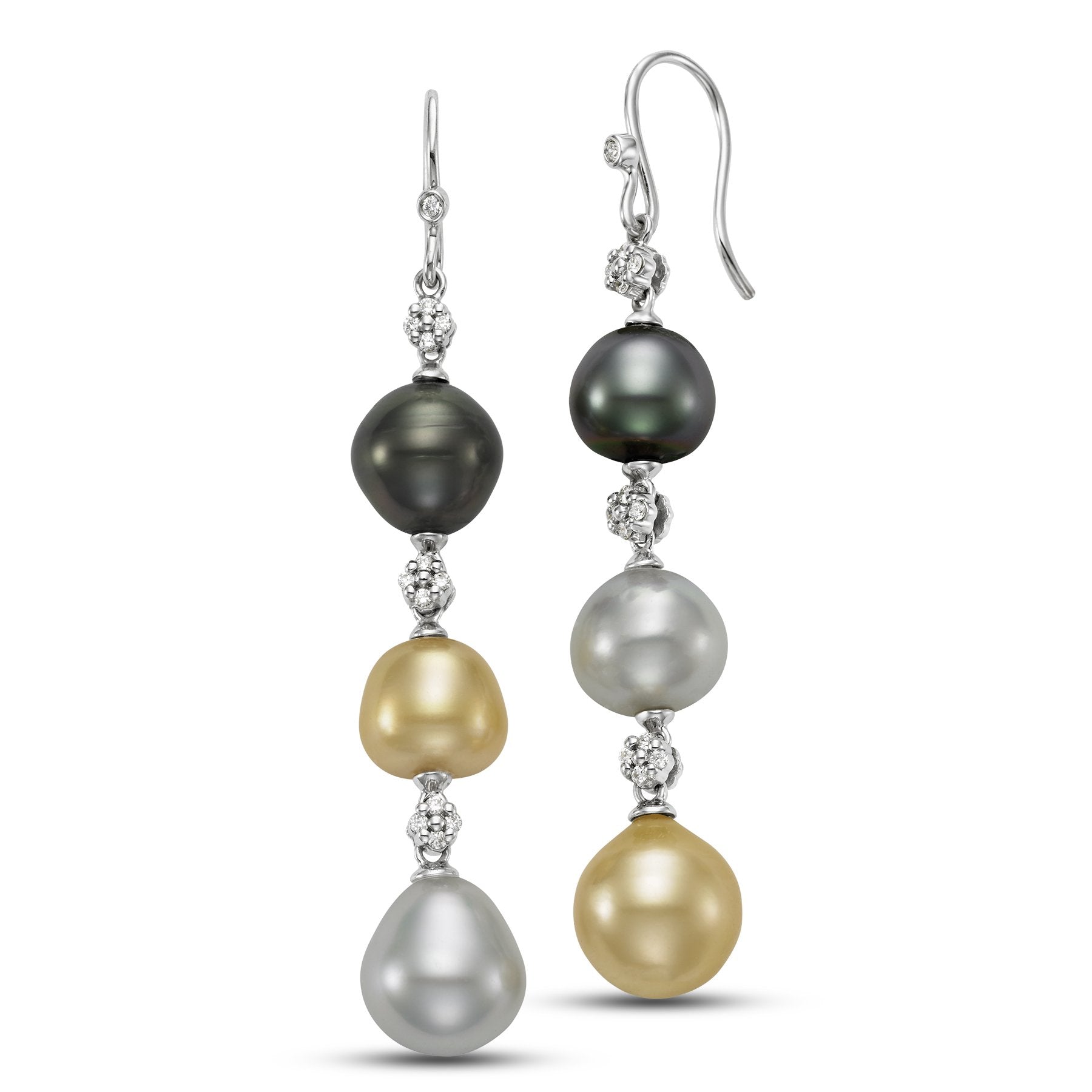 diamond cocktail earrings