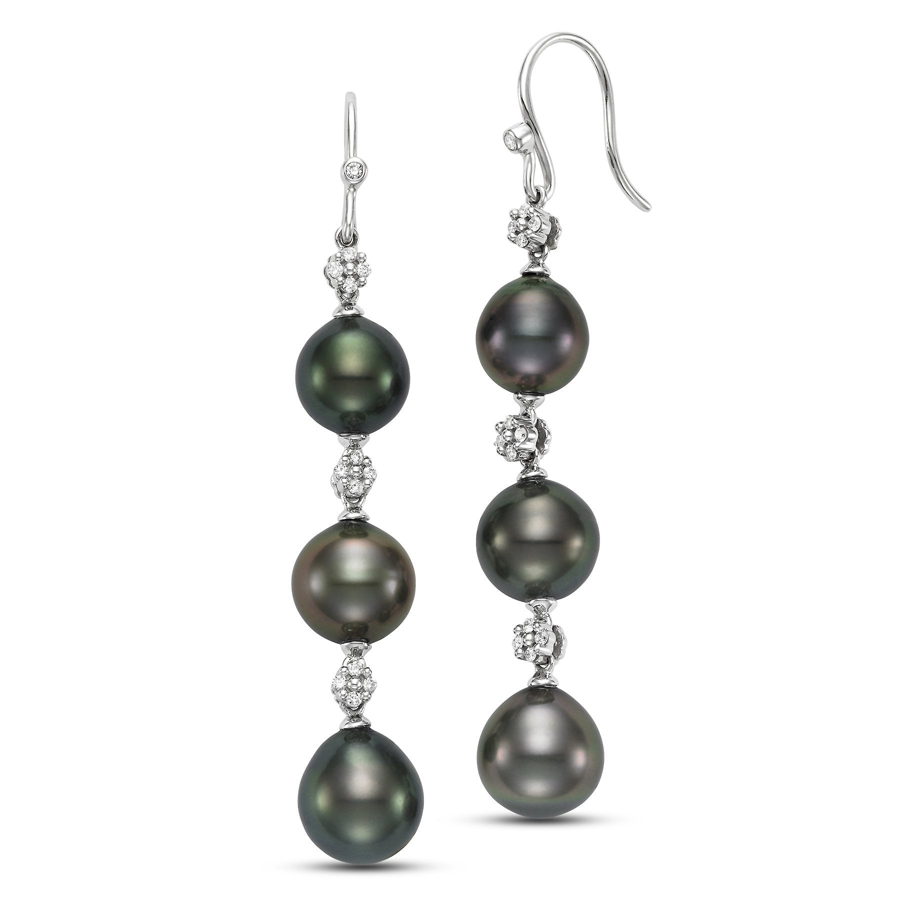 diamond viva earrings