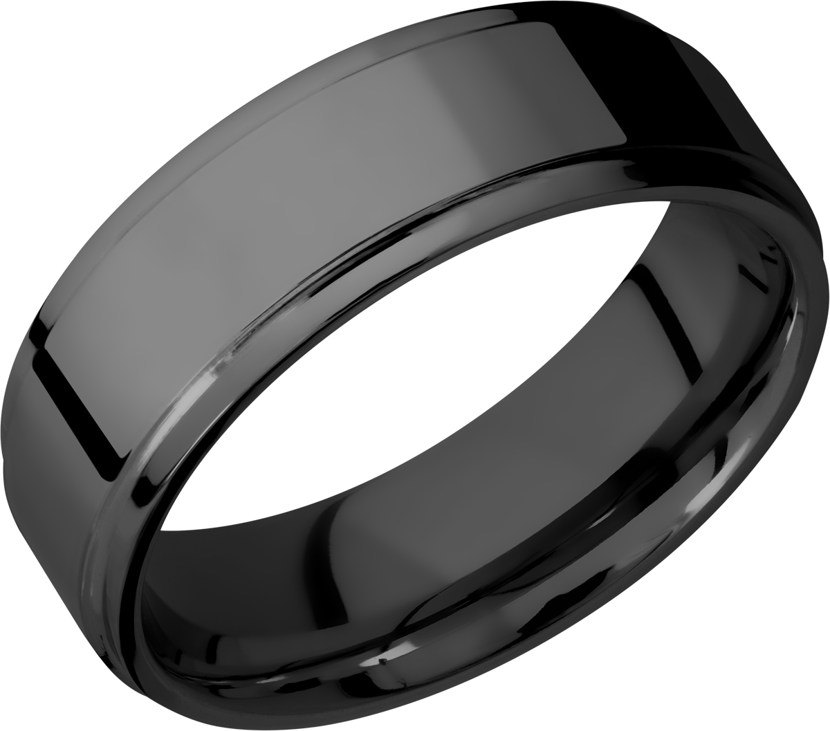 lashbrook zirconium collection zirconium 7mm flat band