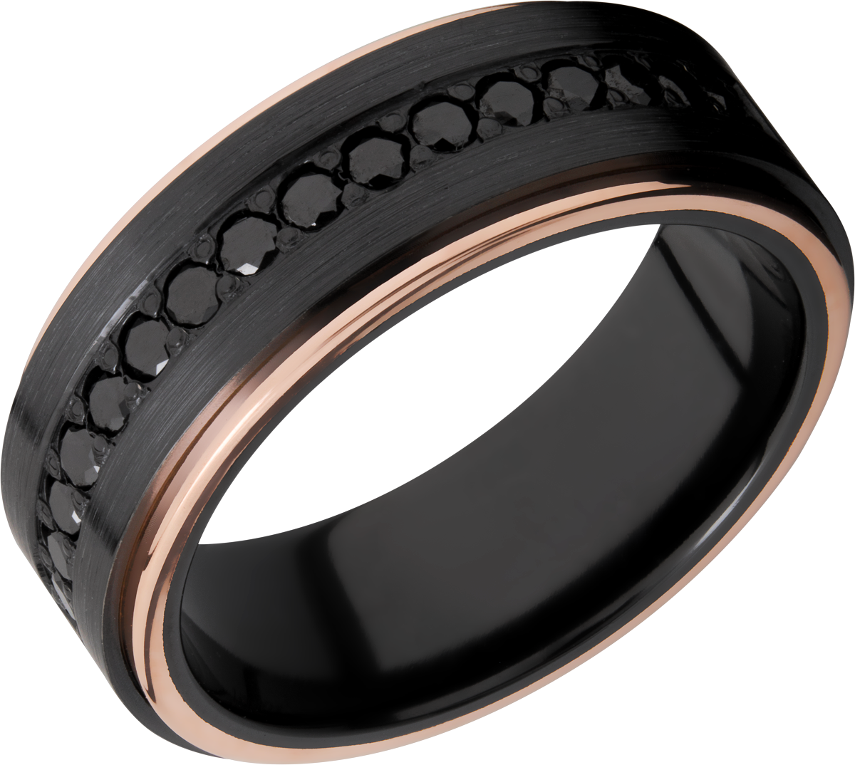 lashbrook zirconium collection zirconium 8mm flat band