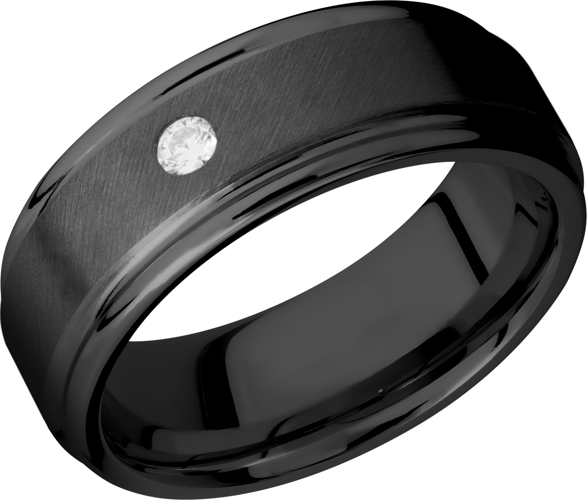 lashbrook zirconium collection zirconium 8mm flat band