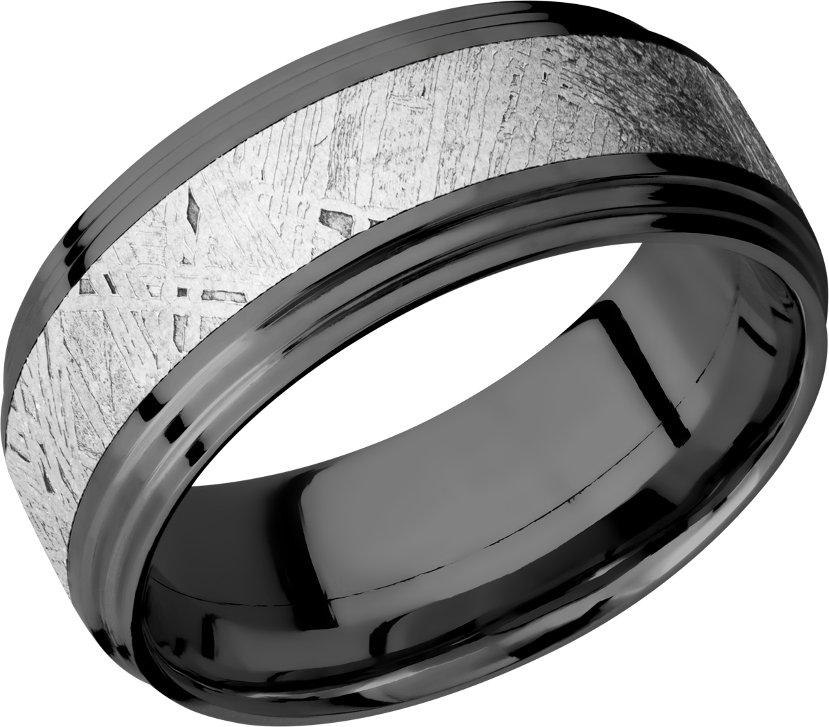 lashbrook meteorite zirconium 9mm flat band