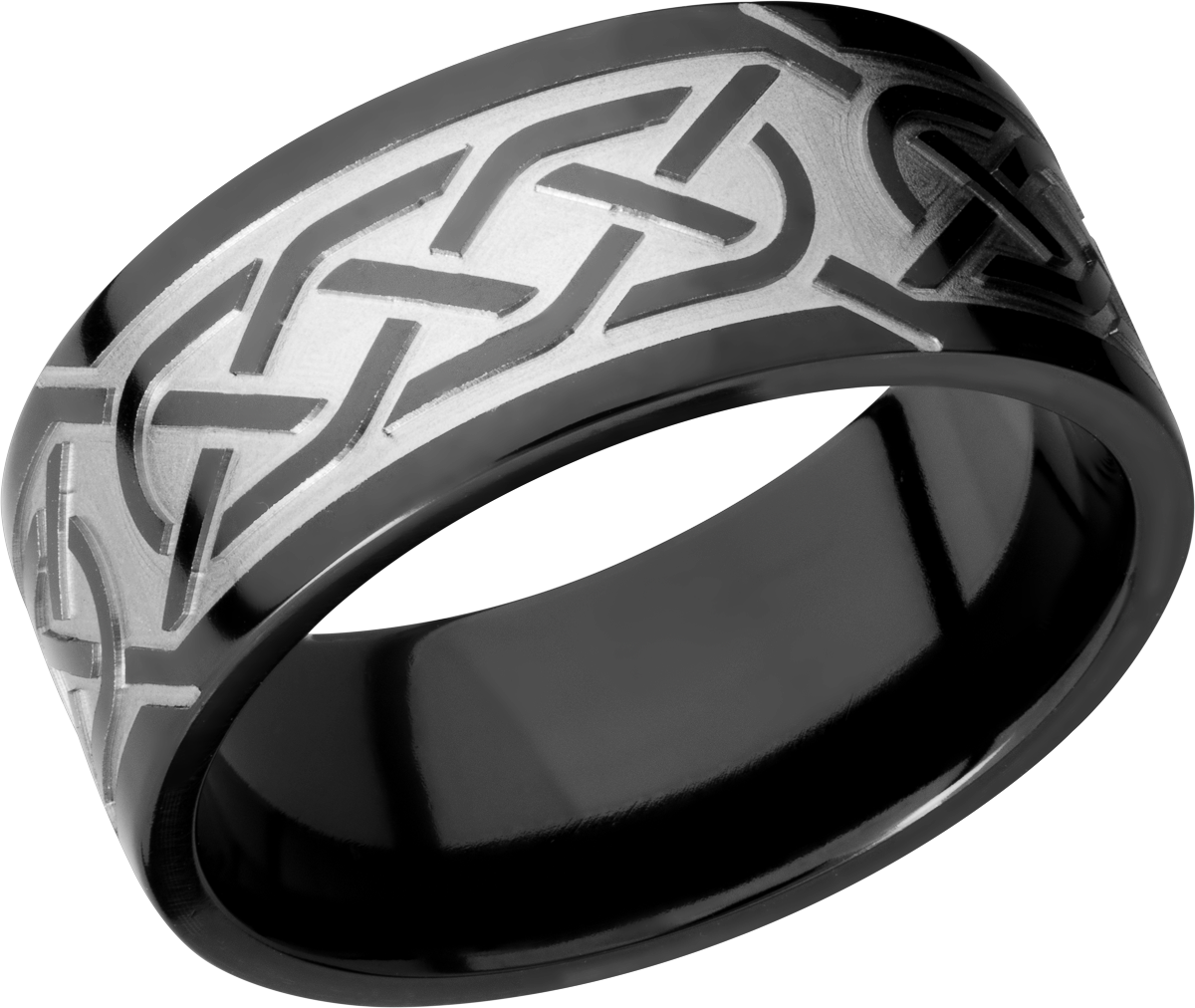 lashbrook zirconium collection zirconium 9mm flat band