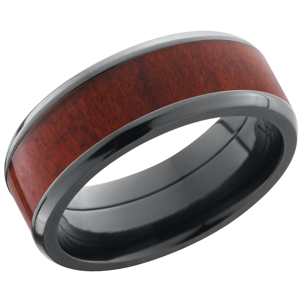 lashbrook hw zirconium 8mm beveled band