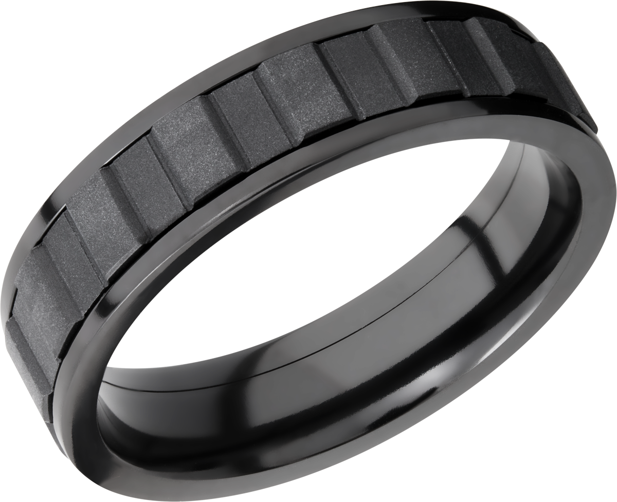 lashbrook zirconium collection zirconium 6mm flat band