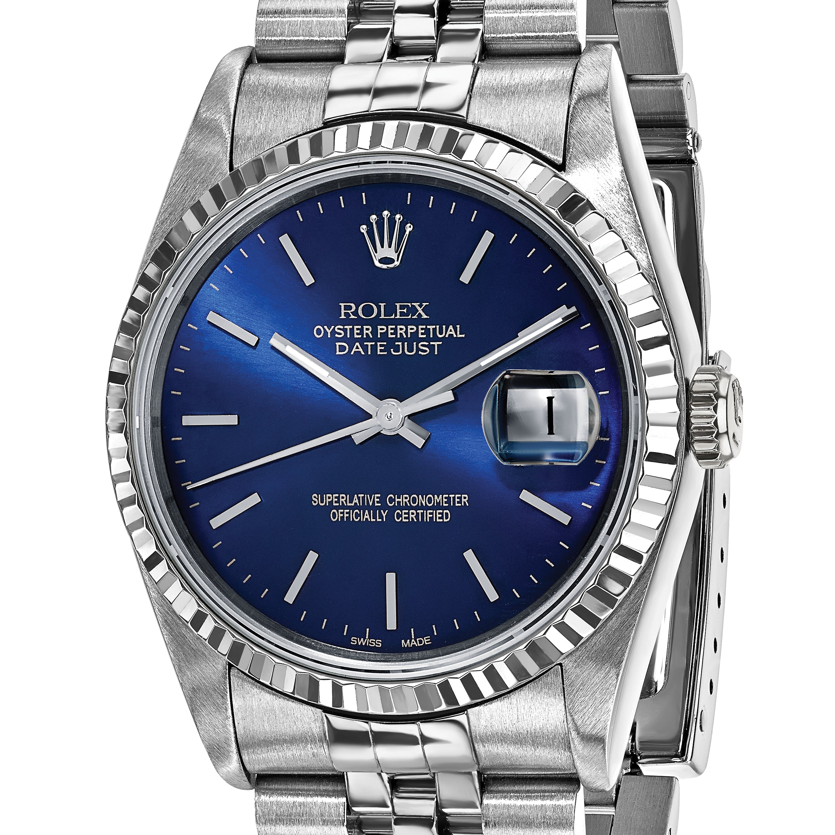 Pre-owned Rolex-Independently Certified Steel 36mm Jubilee - 10002