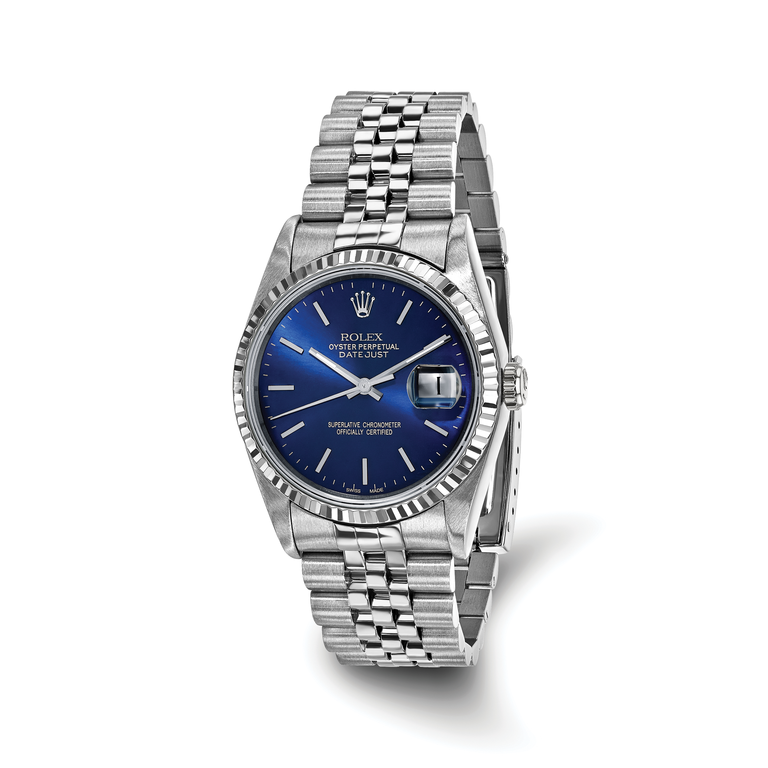 Pre-owned Rolex-Independently Certified Steel 36mm Jubilee - 10002