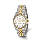 pre-owned rolex-independently certified steel and 18k 36mm jubilee - 10203