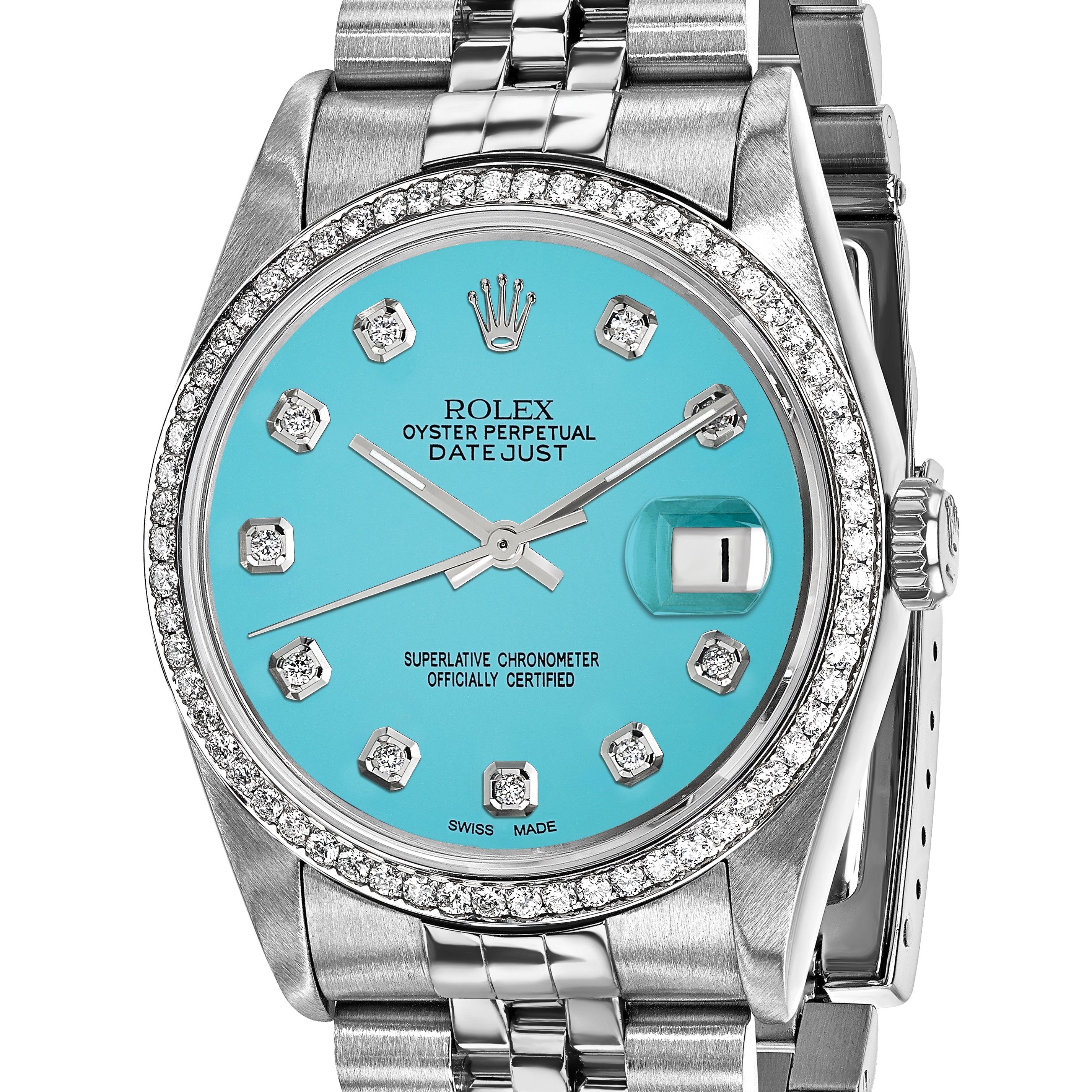 Pre-owned Rolex-Independently Certified Steel 36mm Jubilee