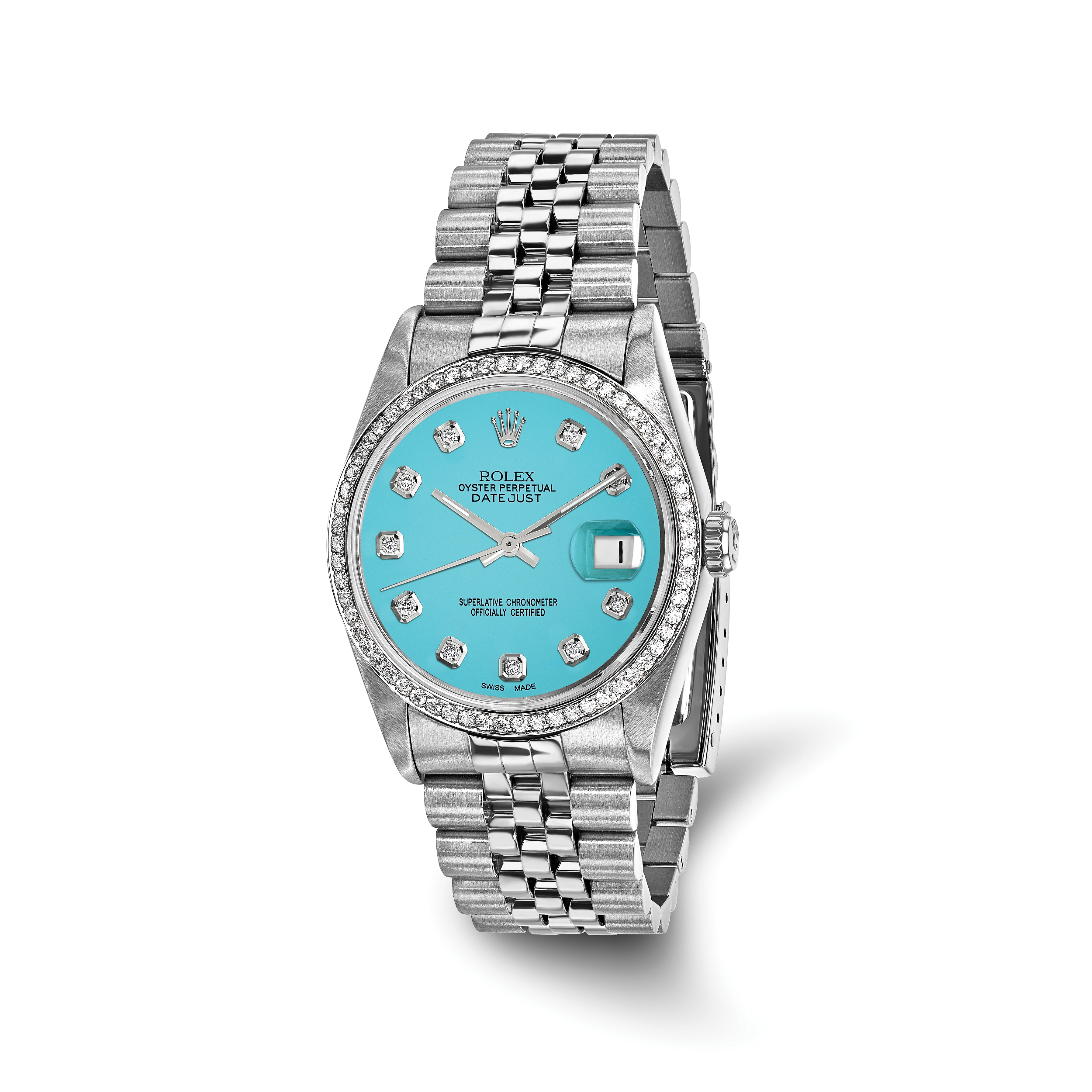 Pre-owned Rolex-Independently Certified Steel 36mm Jubilee