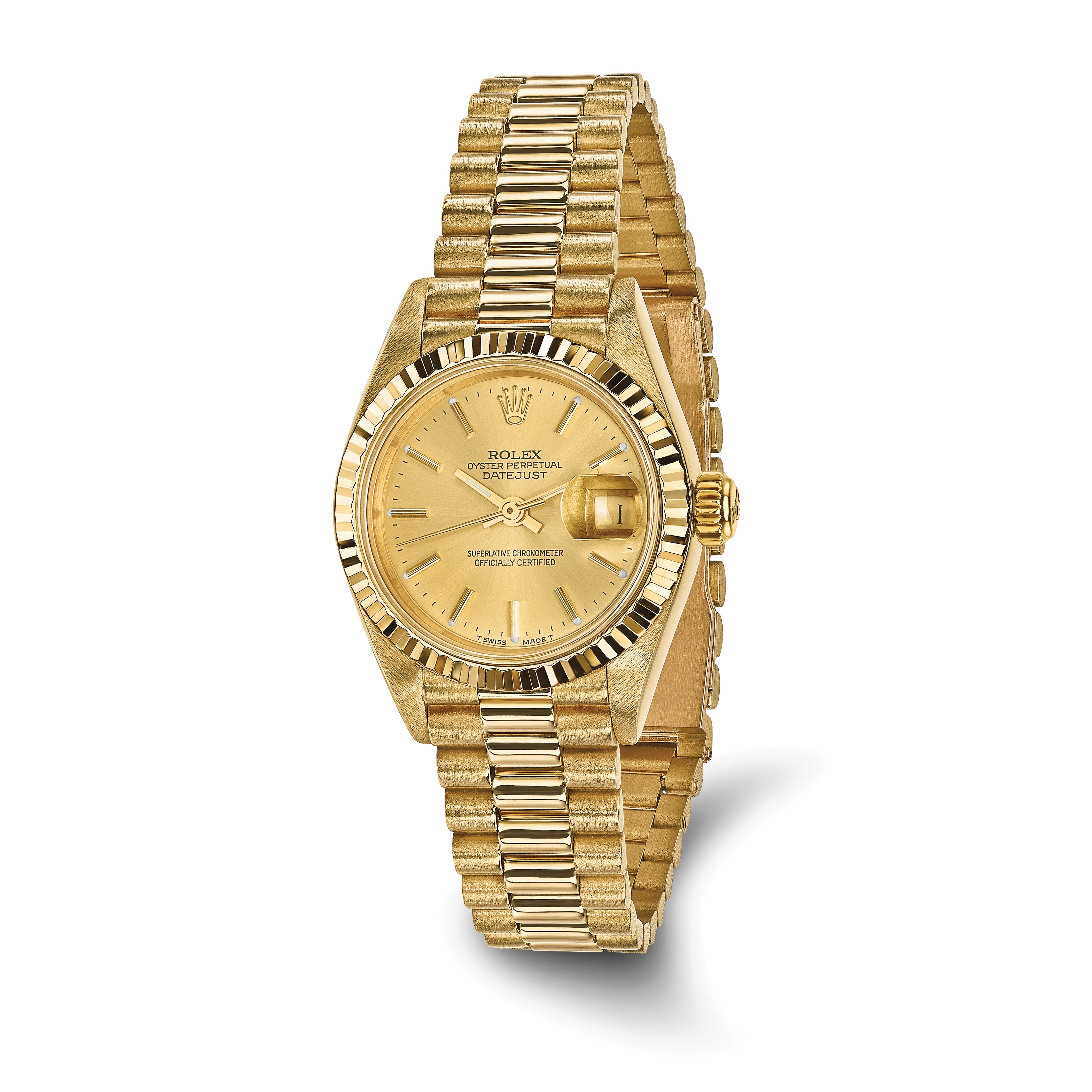 Certified pre owned rolex presidential hotsell