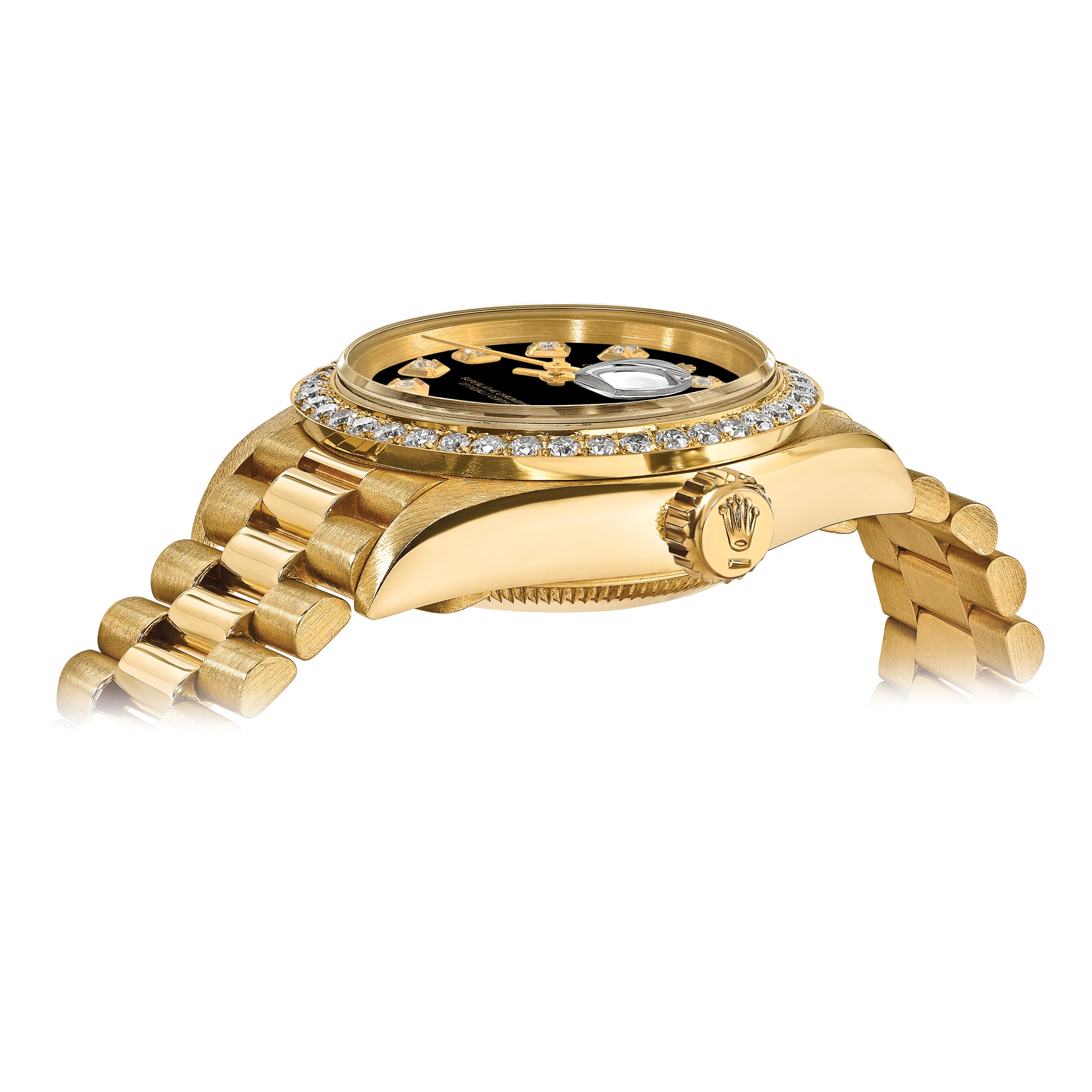 Pre-owned Rolex-Independently Certified 18k 26mm Dial Watch