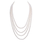 endless style freshwater pearl strand necklace