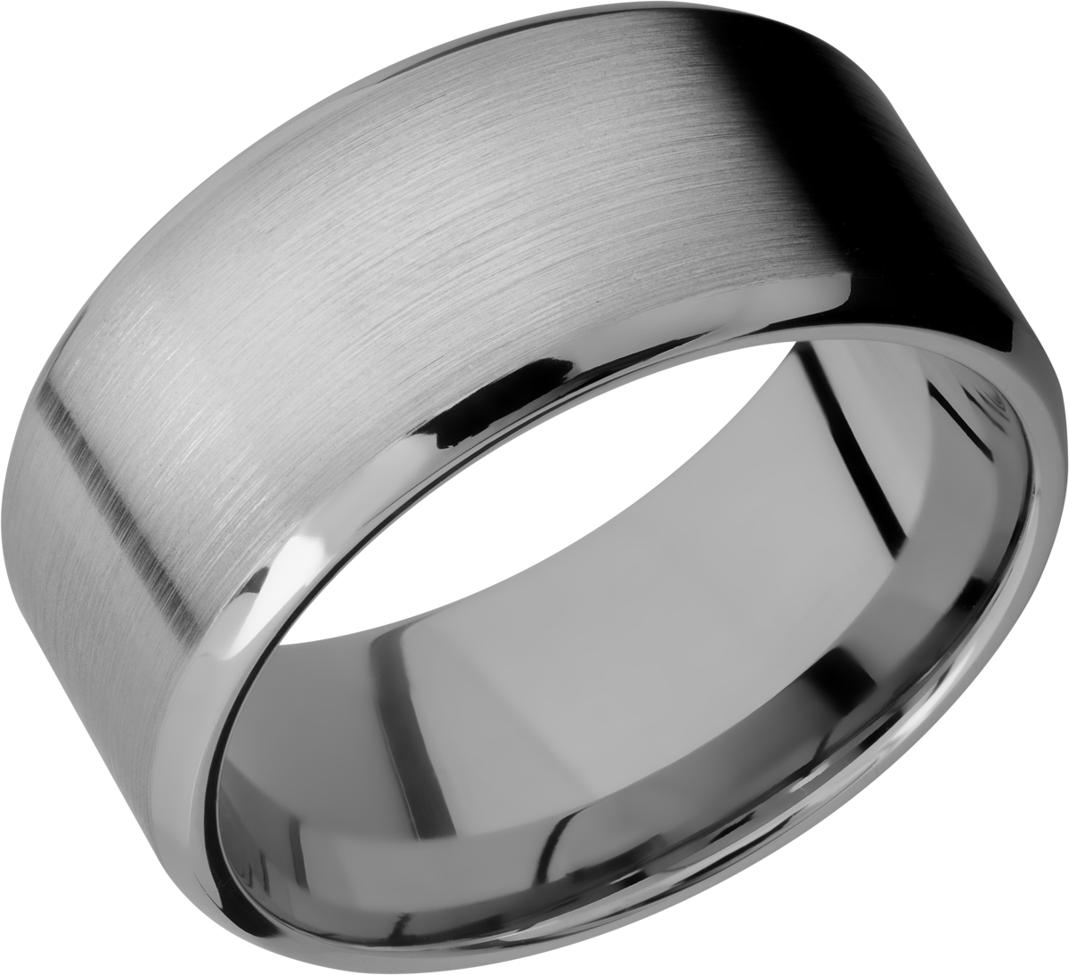 lashbrook titanium collection titanium 100 beveled band