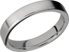 lashbrook titanium collection titanium 4mm flat band