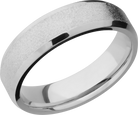 lashbrook titanium collection titanium 6mm beveled band