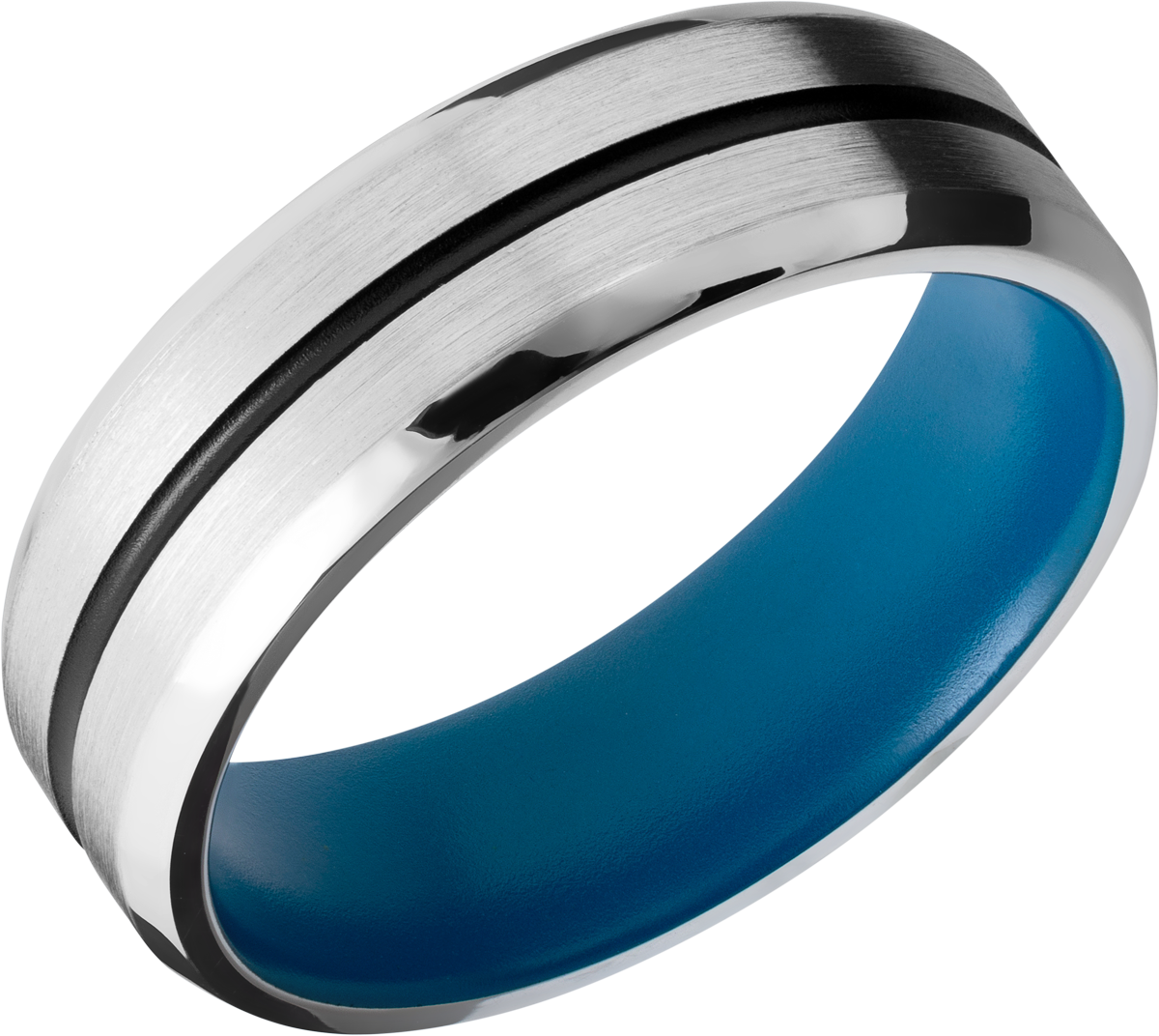 lashbrook classic cobalt chrome 7mm beveled band