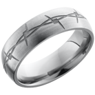 lashbrook titanium collection titanium 7mm domed band