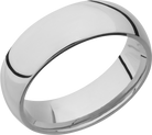 lashbrook titanium collection titanium 7mm domed band