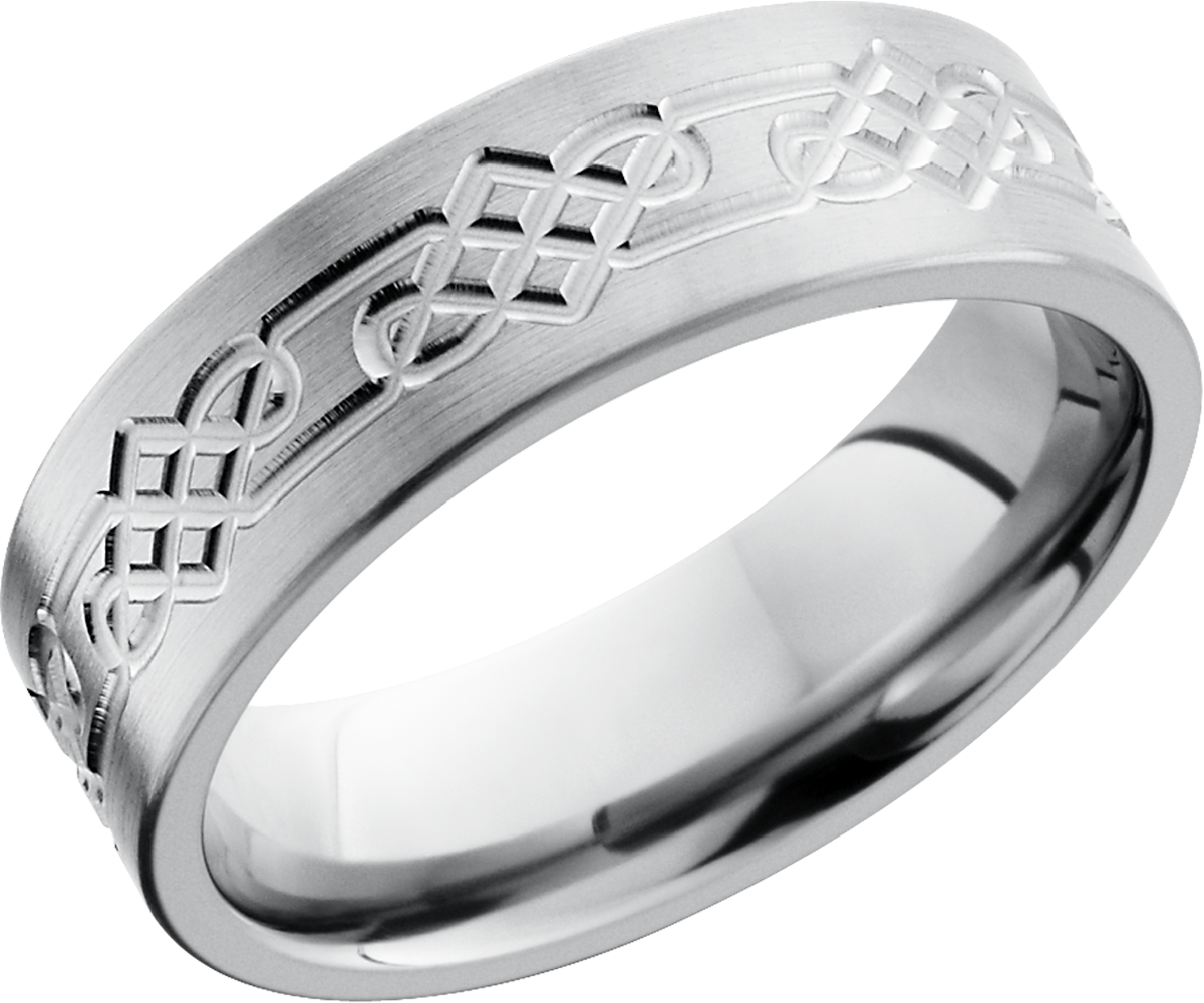 lashbrook titanium collection titanium 7mm flat band