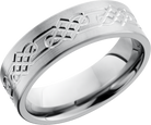 lashbrook titanium collection titanium 7mm flat band