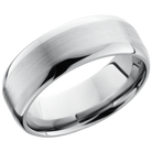 lashbrook titanium collection titanium 8mm domed band