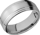 lashbrook titanium collection titanium 8mm flat band