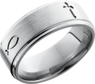 lashbrook titanium collection titanium 8mm flat band