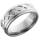 lashbrook titanium collection titanium 8mm flat band