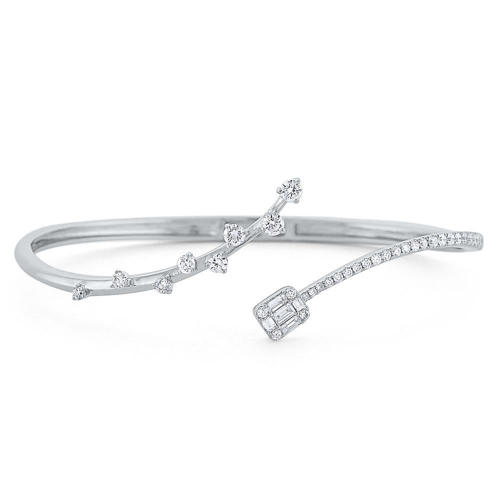 b7526 kc design diamond wrap bracelet set in 14 kt. gold