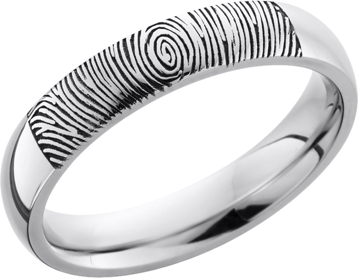 lashbrook cobalt chrome 4mm domed band