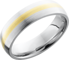 lashbrook cobalt chrome 6mm domed band