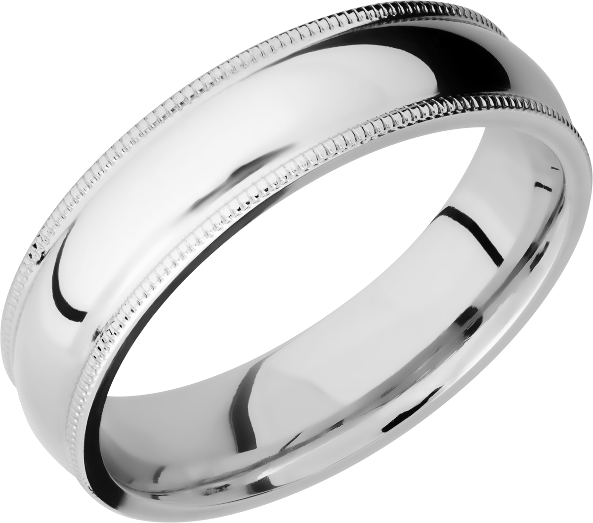 lashbrook classic cobalt chrome 6mm domed band