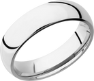 lashbrook cobalt chrome 6mm domed band