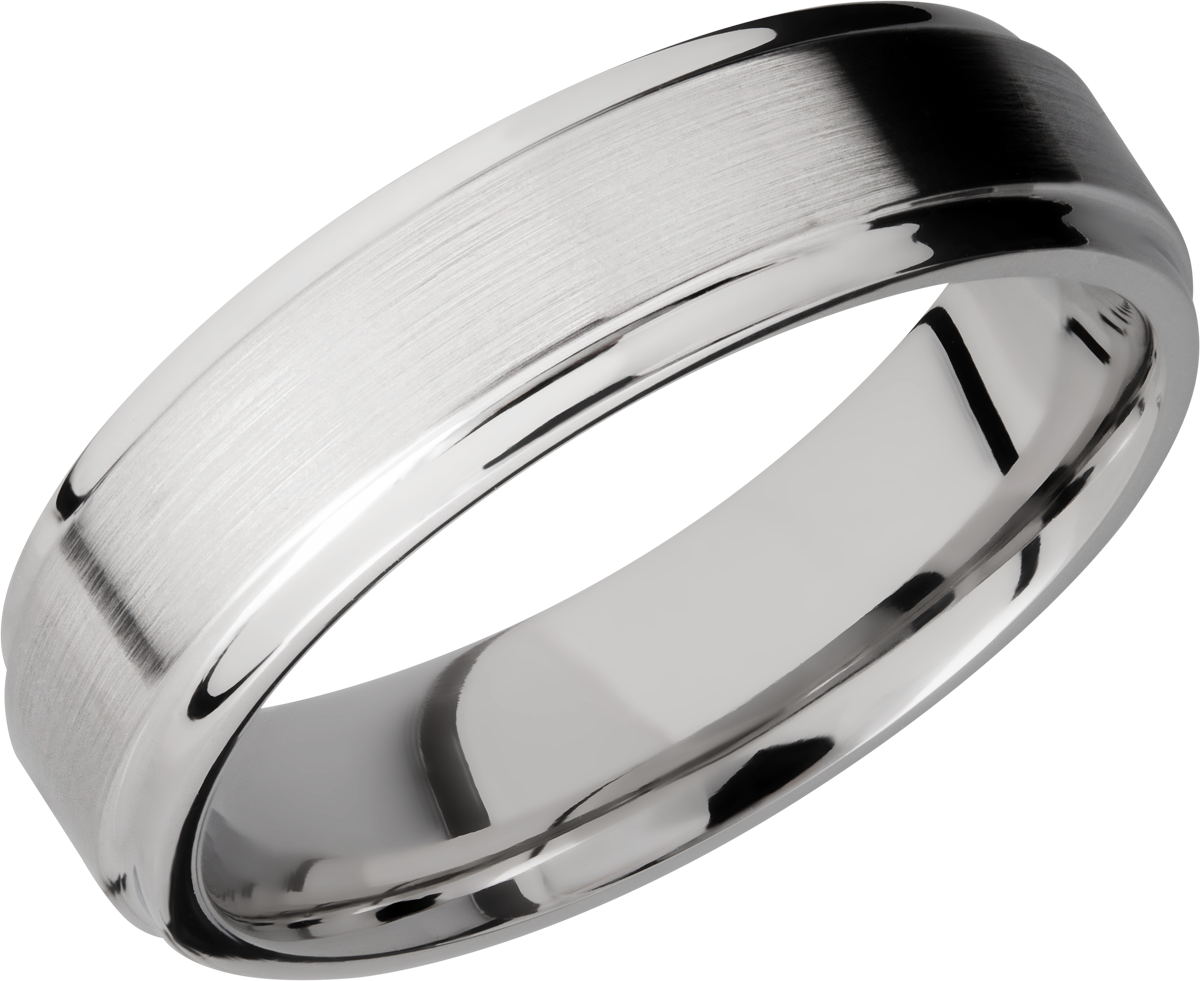 lashbrook cobalt chrome 6mm flat band