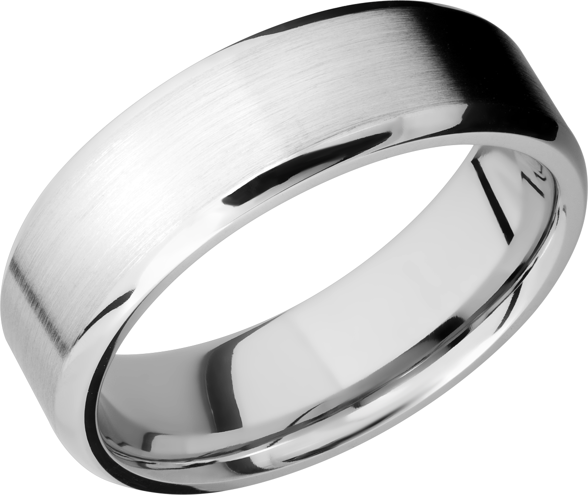 lashbrook classic cobalt chrome 7mm beveled band