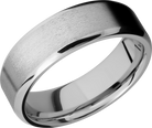 lashbrook cobalt chrome 7mm beveled band