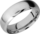 lashbrook classic cobalt chrome 7mm domed beveled band