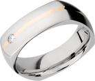 lashbrook cobalt chrome 7mm domed band
