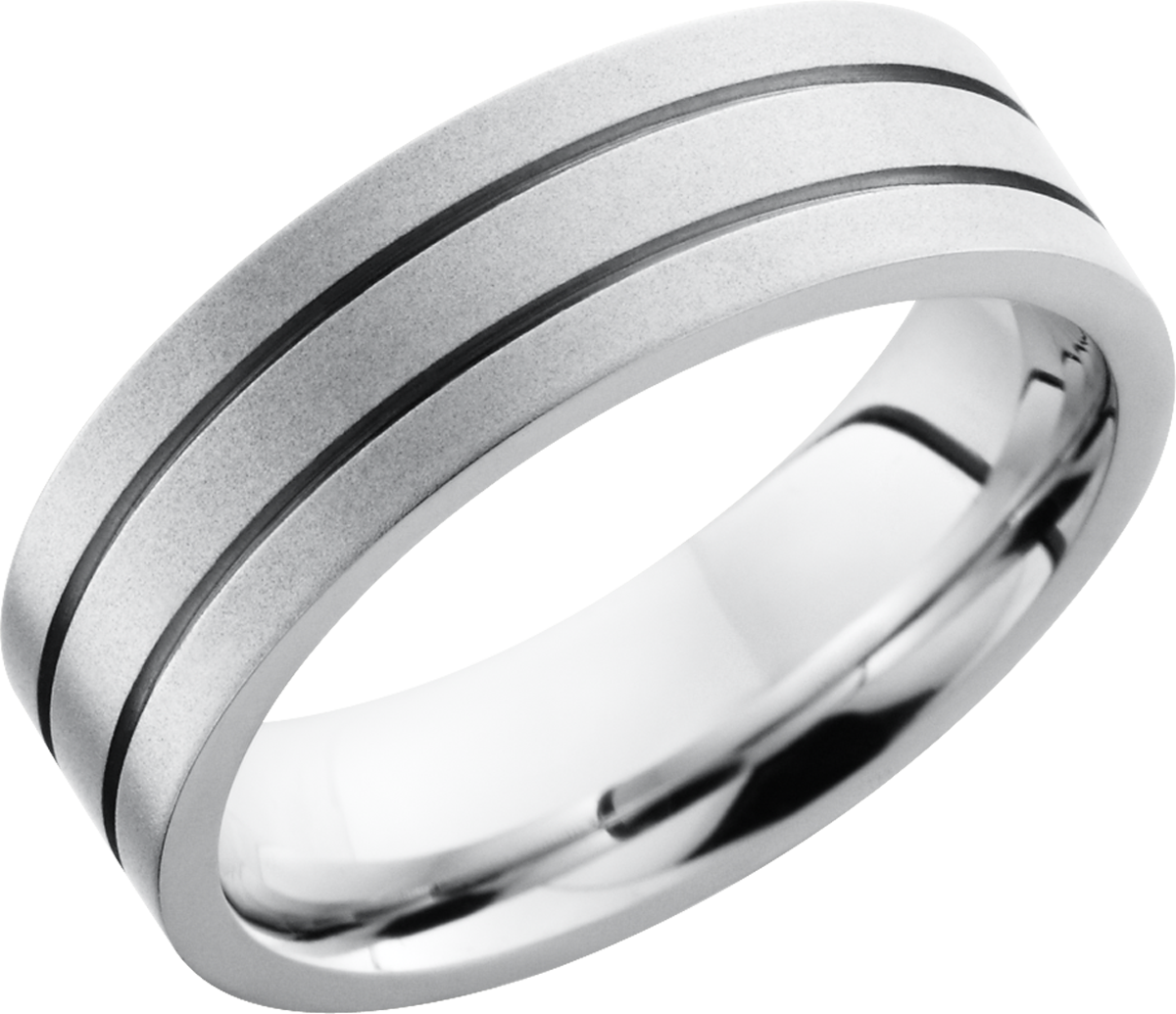 lashbrook cobalt chrome 7mm flat band