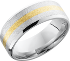 lashbrook cobalt chrome 8mm beveled band