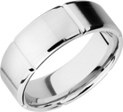 lashbrook cobalt chrome 8mm beveled band