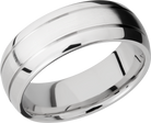 lashbrook cobalt chrome 8mm domed band