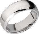 lashbrook cobalt chrome 8mm domed band