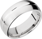 lashbrook cobalt chrome 8mm domed band