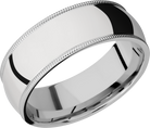 lashbrook cobalt chrome 8mm domed band