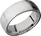 lashbrook cobalt chrome 8mm domed band