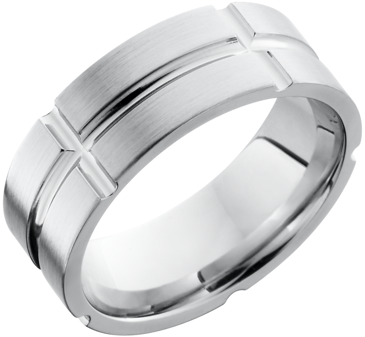 lashbrook cobalt chrome 8mm flat band