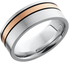 lashbrook cobalt chrome 8mm flat band